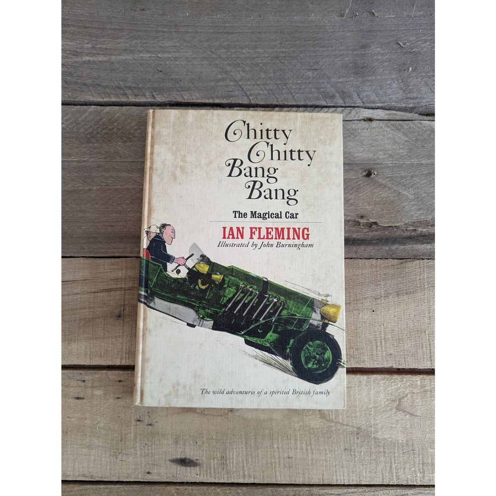 Vintage 1964 Chitty Chitty Bang Bang - The Magical Car - by Ian Fleming